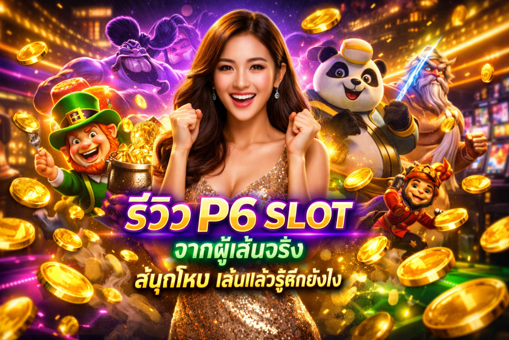 รีวิว P6 SLOT จากผู้เล่นจริง สนุกไหม เล่นแล้วรู้สึกยังไง